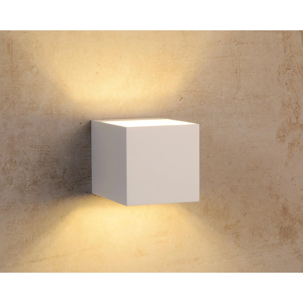 Design wandspot Devi vierkant wit Lucide 5411212091611