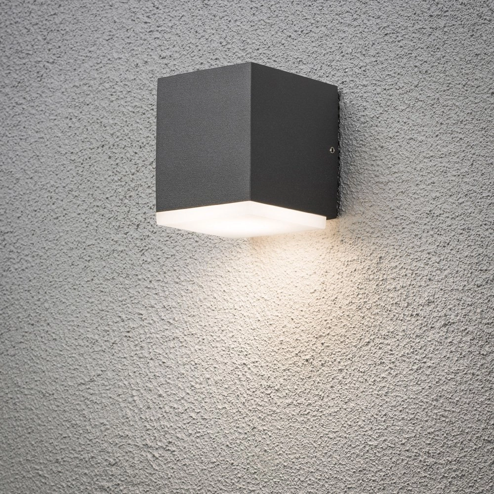 Led wandspot Monza Down antraciet KonstSmide 7318307990379