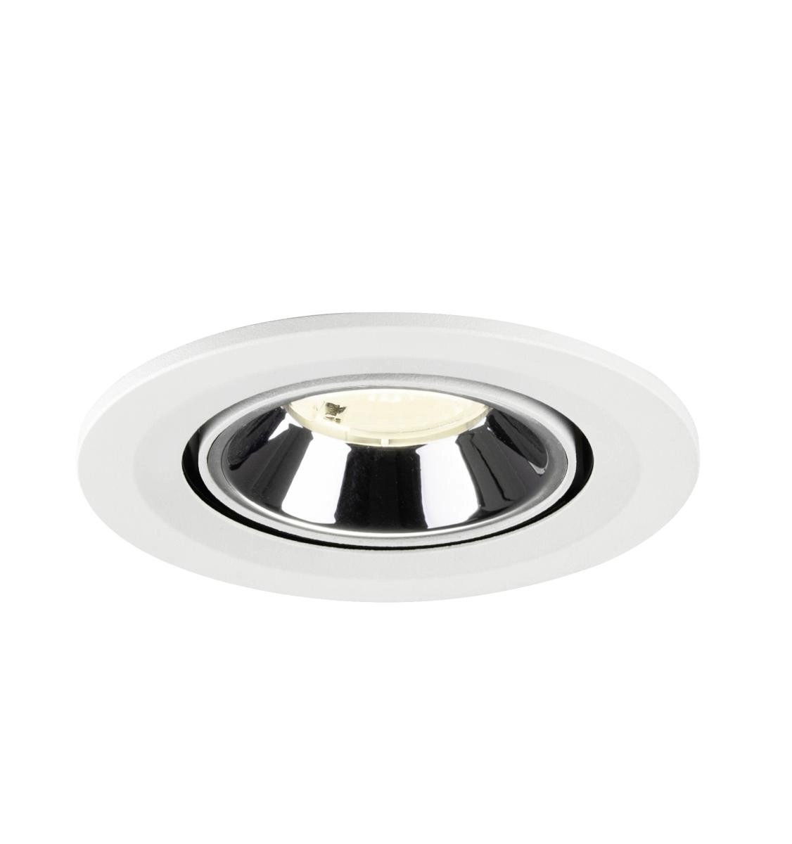 Inbouwspot Numinos Gimble S wit/chroom 4000K - 40gr SLV 4024163313254
