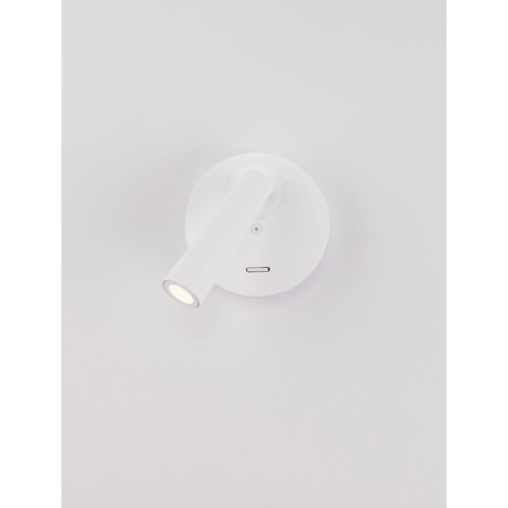Bedlampje Tico wit Lyora 5212017473165