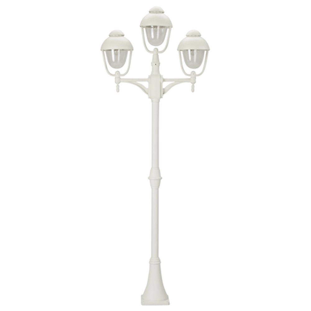 Buitenlamp 3-lichts Jardi 228cm - wit