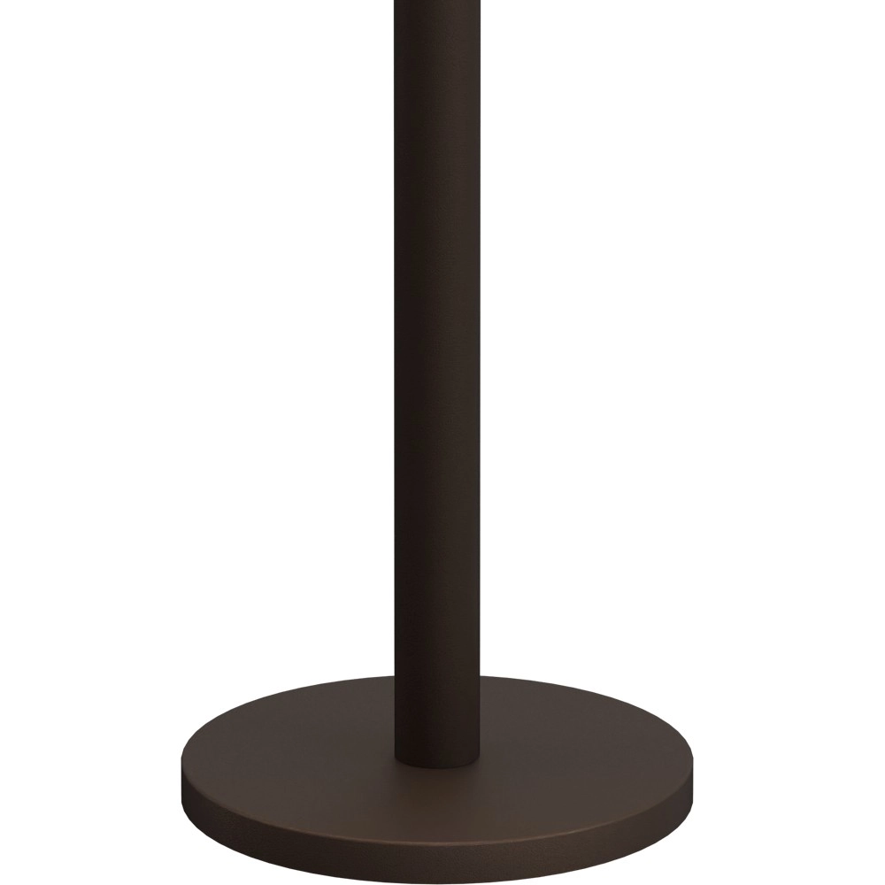 Vloerlamp Lisbourg cacao met off white kap Masterlight