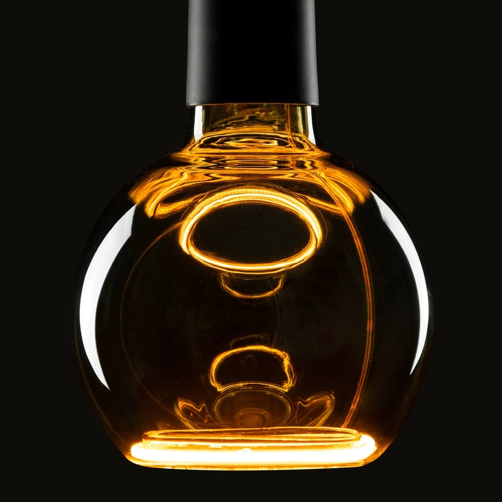 Design lichtbron Floating smoke - 6W - E27 - 300lm - 1900K - Ø 12,5cm