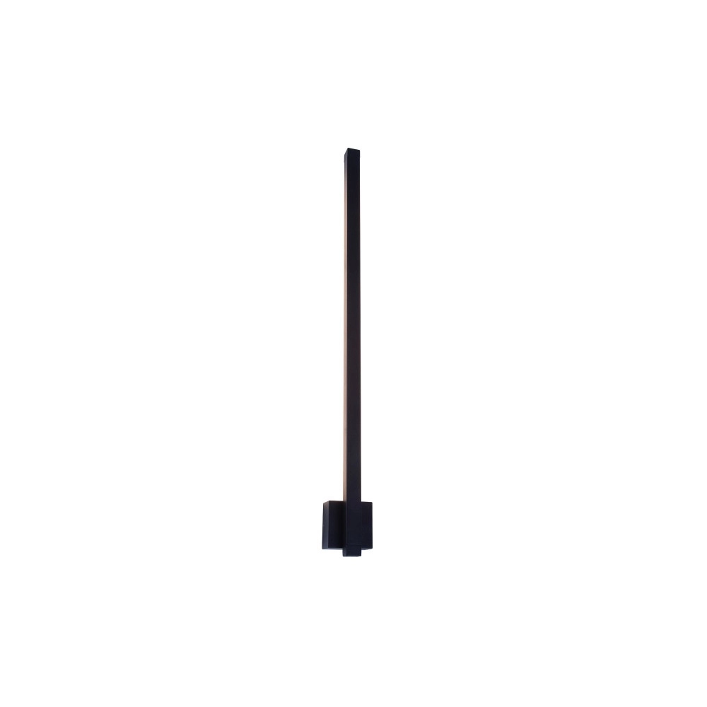 Strakke wandlamp Girona 63cm - antraciet