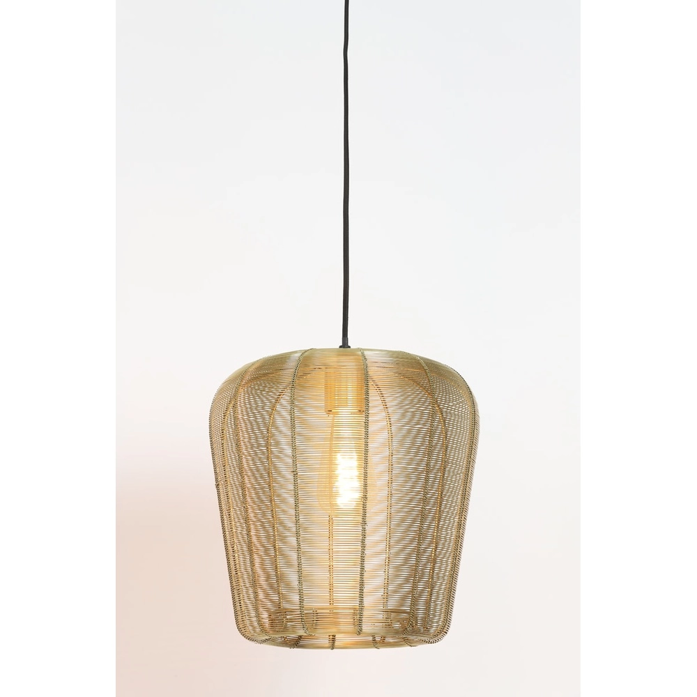 Gouden hanglamp Adeta Ø 28cm Light & Living 8717807601027