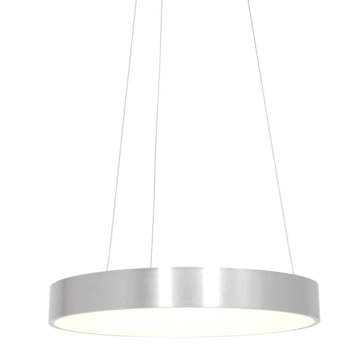 Led hanglamp Ringlede Ø 48cm metaalgrijs Steinhauer 8712746135213