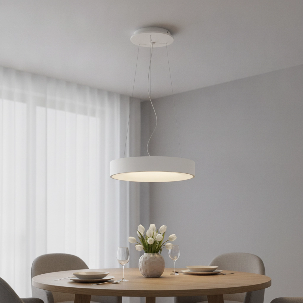 Hanglamp Rando Thin wit Ø 38cm