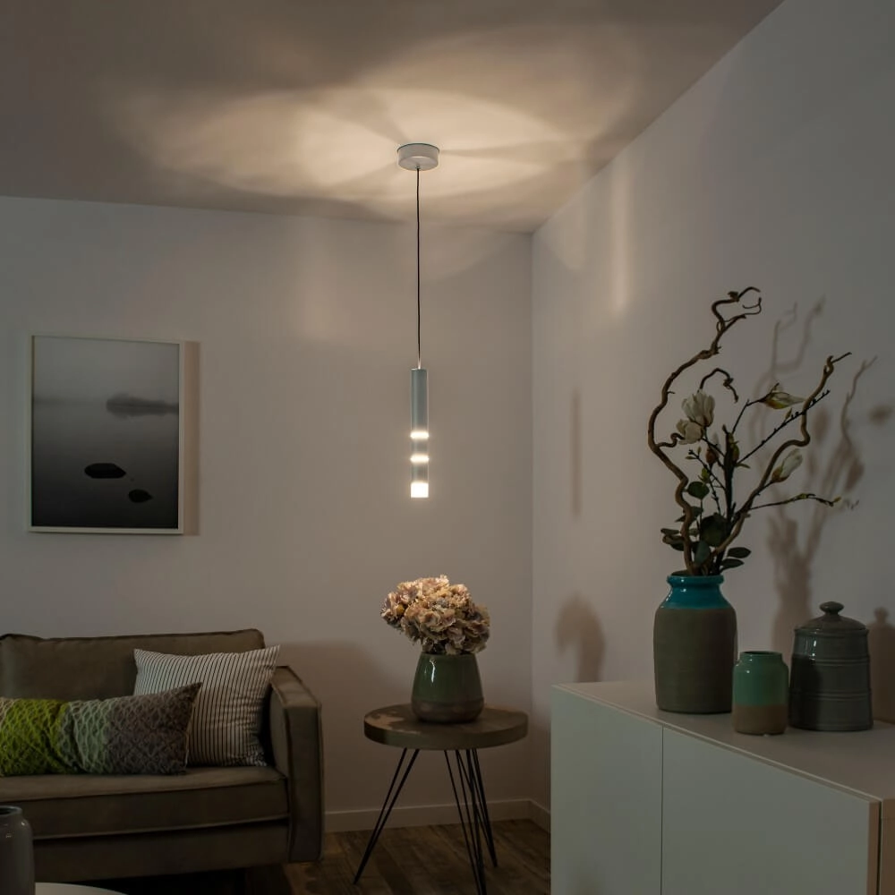 Aluminium hanglamp Pure Vega 3000K Paul Neuhaus 4012248357538