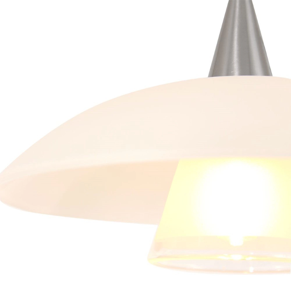 Moderne tafellamp Tallerken metaalgrijs Steinhauer 8712746132021