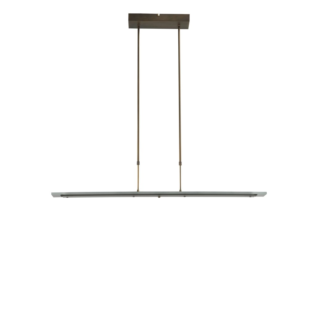 Eettafel lamp Vigo 100cm bruin
