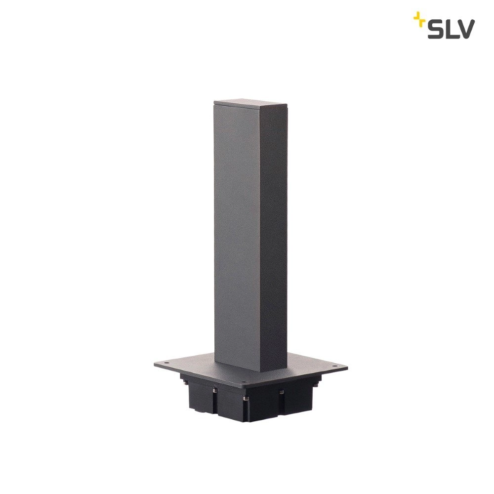 Led verlichtingspaal H-Pol 1x8w - 3000K - 36cm antraciet SLV 4024163167772