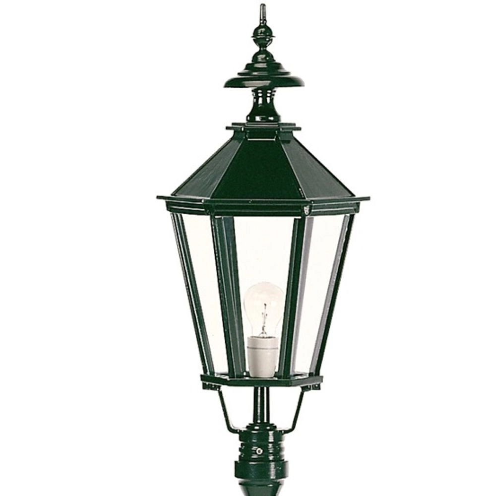 Nostalgische tuinlamp Dublin zwart KS verlichting 8714732503341