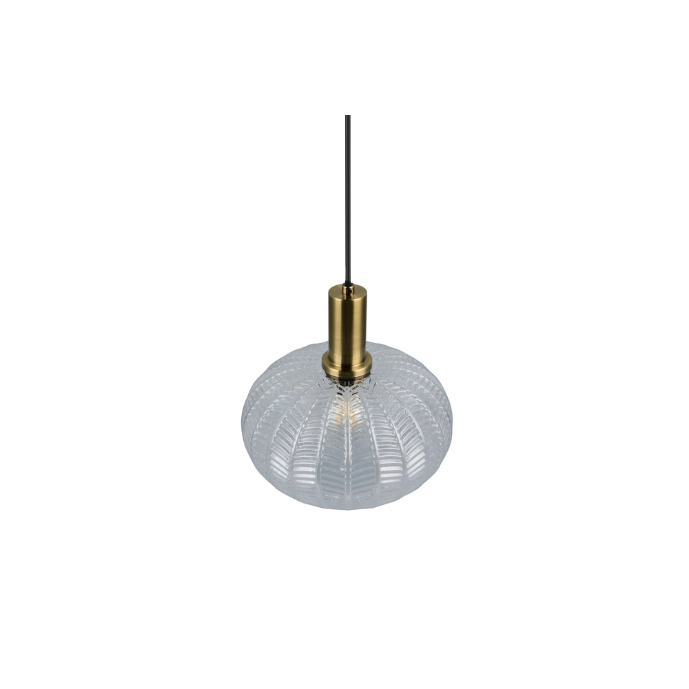 Klassieke hanglamp Elvezia transparant glas Trio 4017807682045
