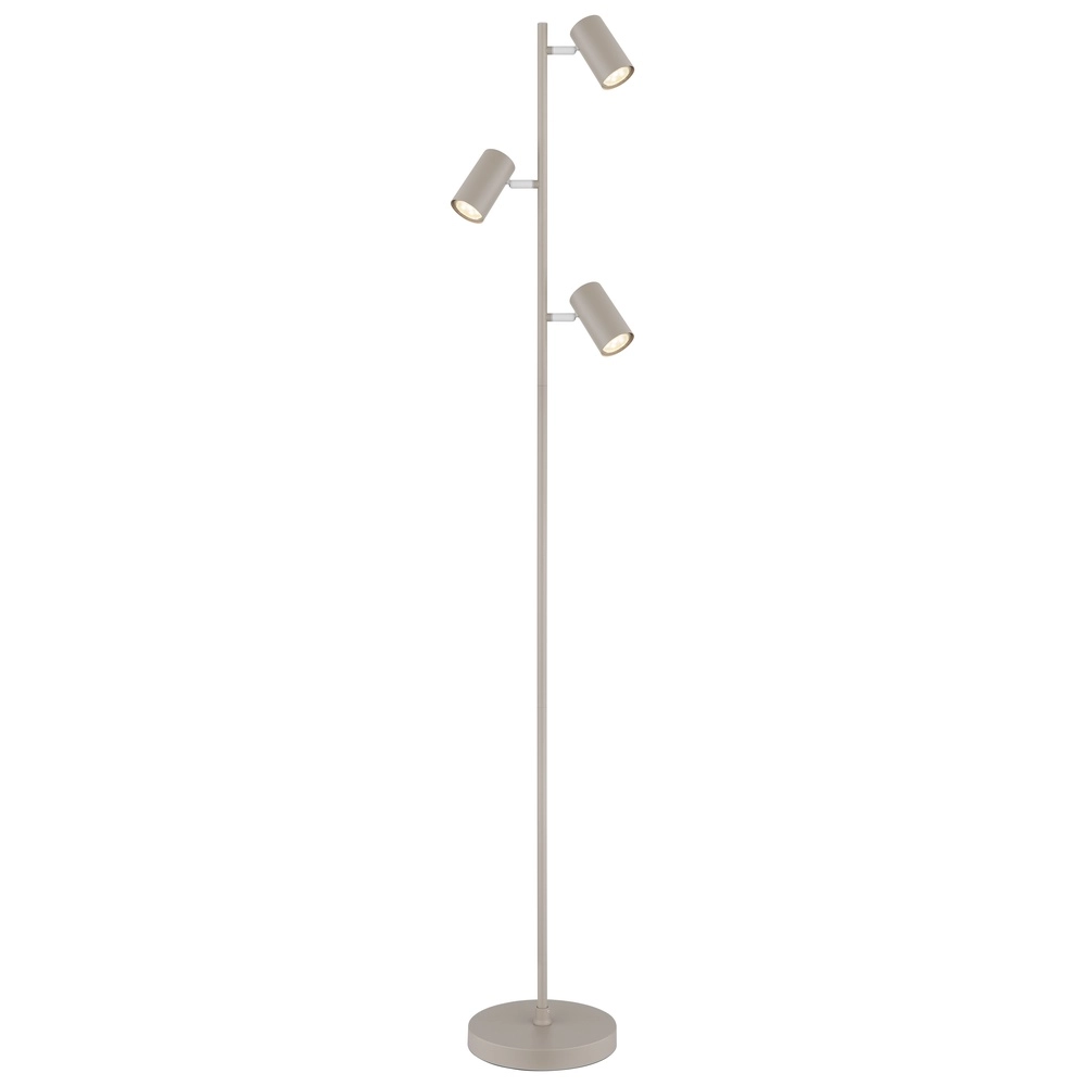 Vloerlamp Robby zand bruin