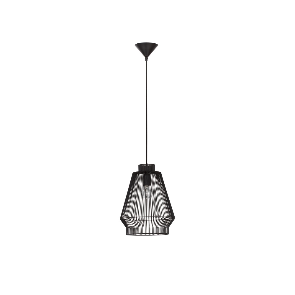 Bohemian hanglamp Bredo Ø 27,5cm zwart Lyora 5212017438898