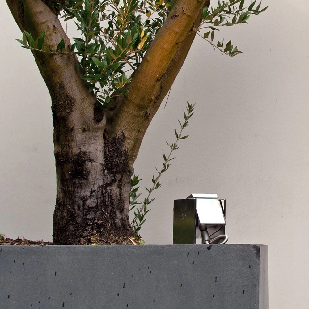 Muurspot Q-Bic Nickel Landelijk Royal Botania