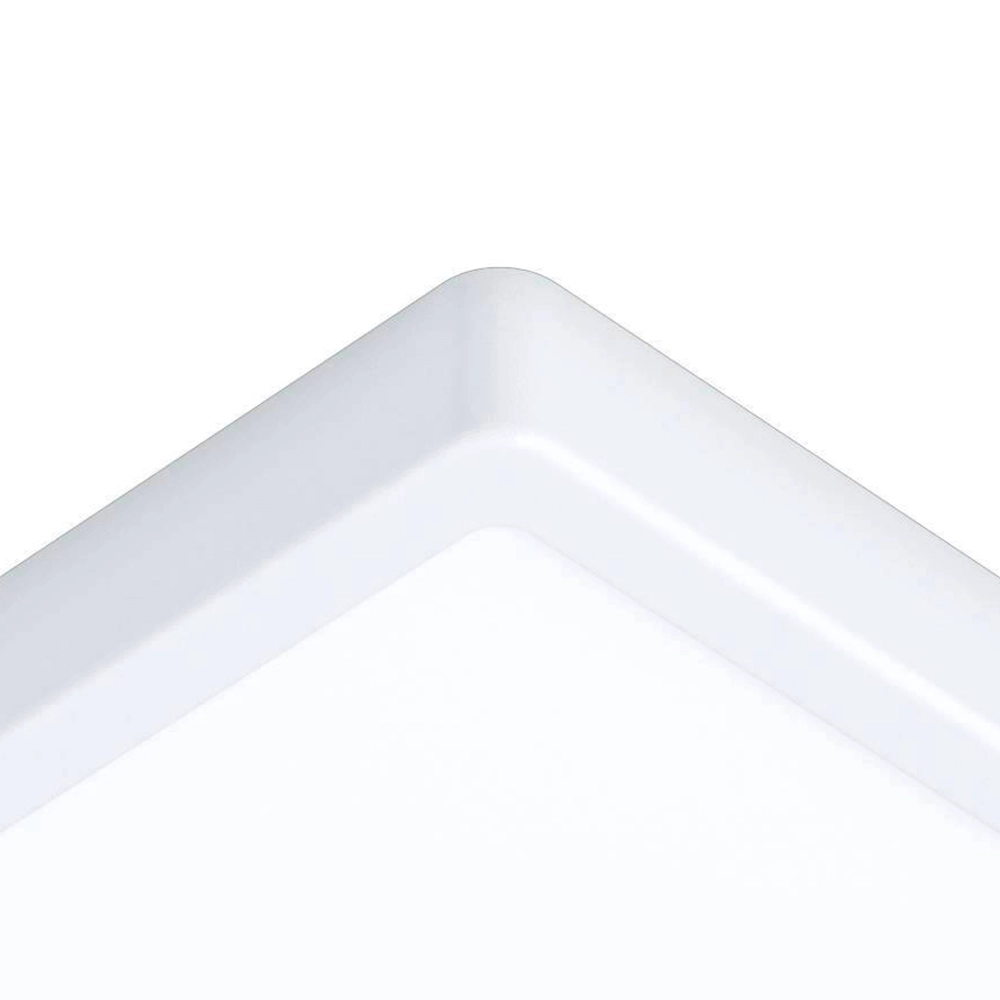 Vierkante plafondlamp Argolis 2 IP44 wit Eglo 9008606232642
