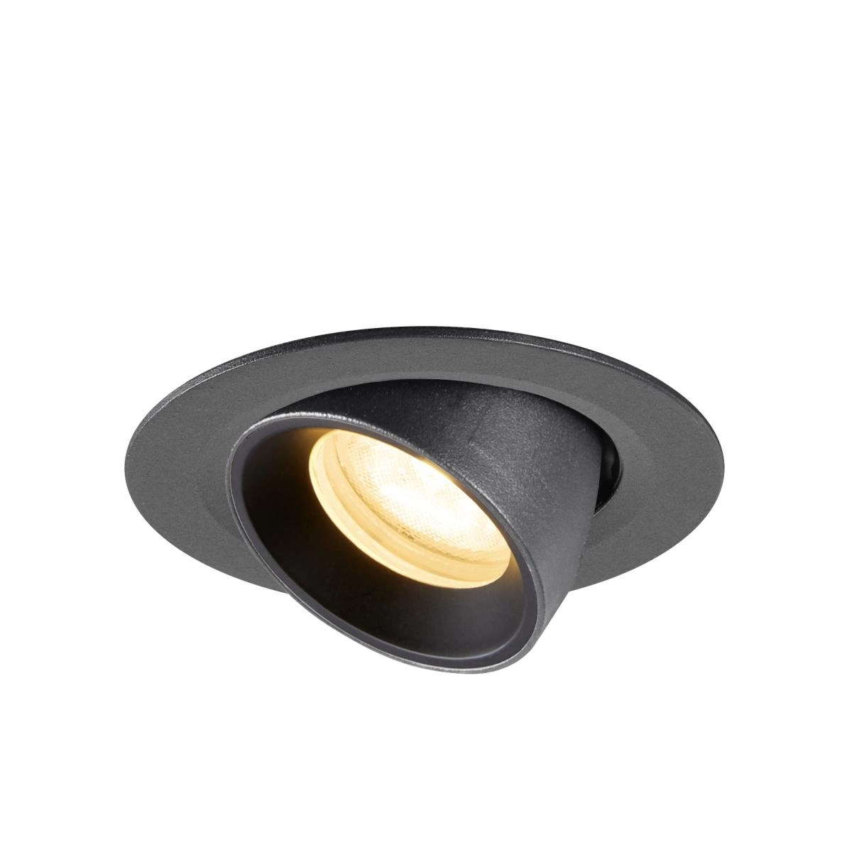 Inbouwspot Numinos Gimble XS zwart 3000K - 55gr SLV 4024163307048