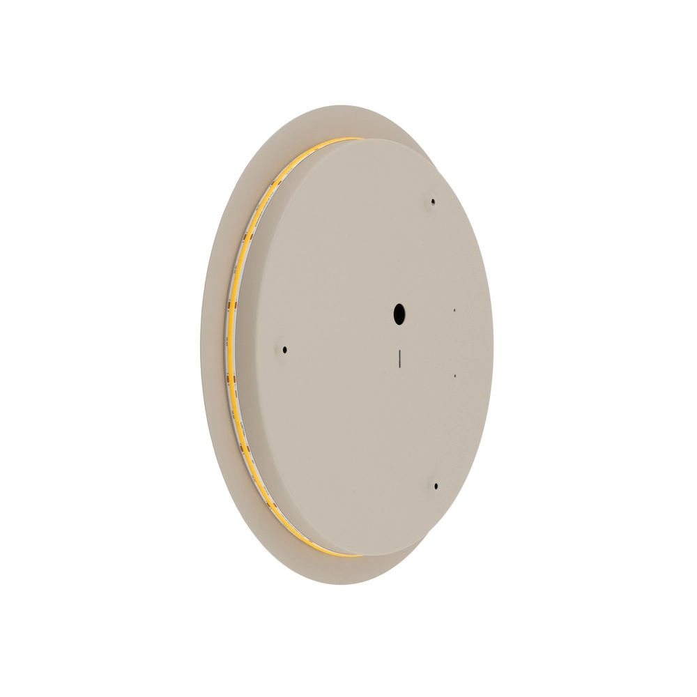 Design wandlamp Ring zand bruin Ø 35cm Lyora 5903139126540