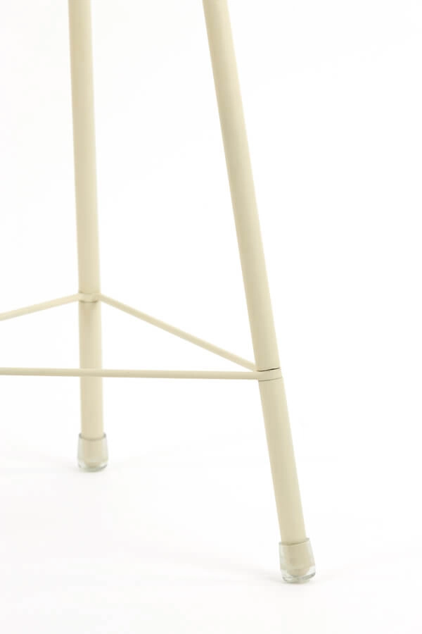 Japandi vloerlamp Plumeria crème Ø 42cm Light & Living 8717807651305