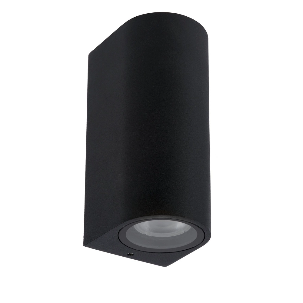 Wandspot Zaro IP44 up & down zwart