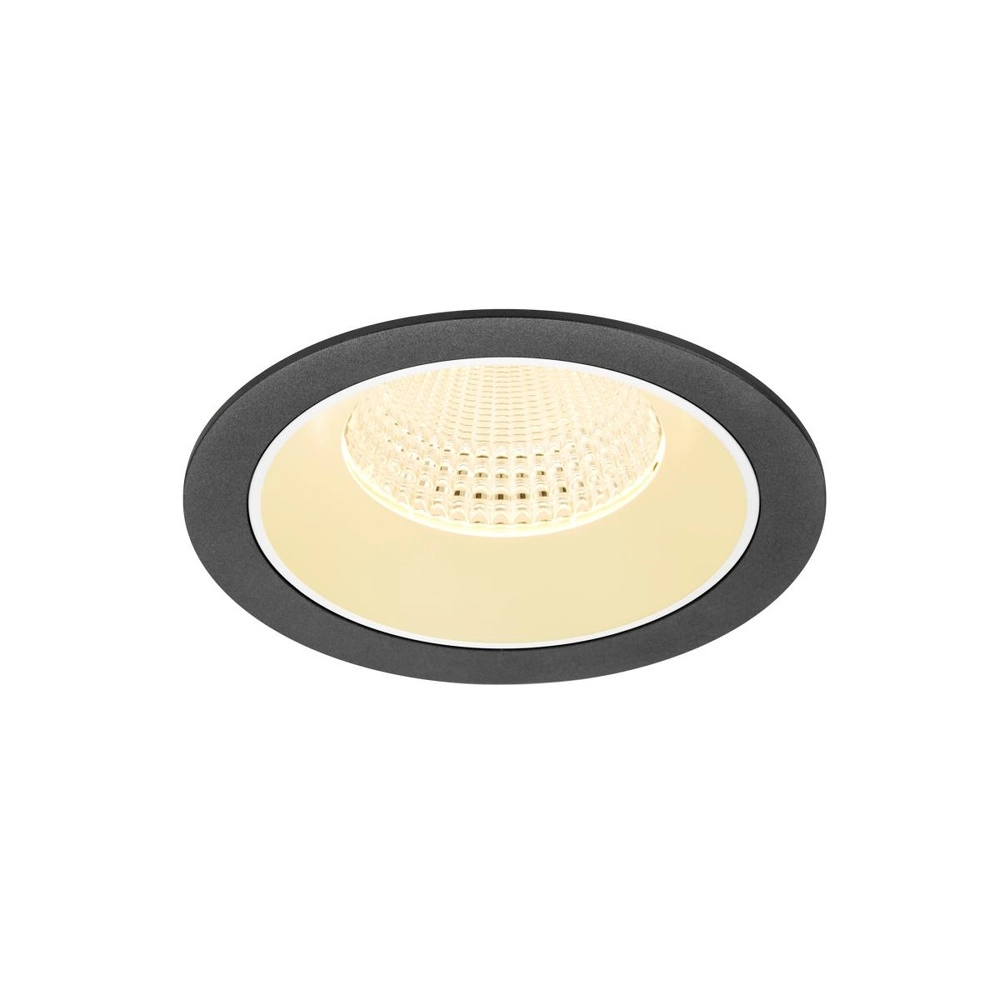 Inbouwspot Numinos XL zwart/wit 3000K - 55gr