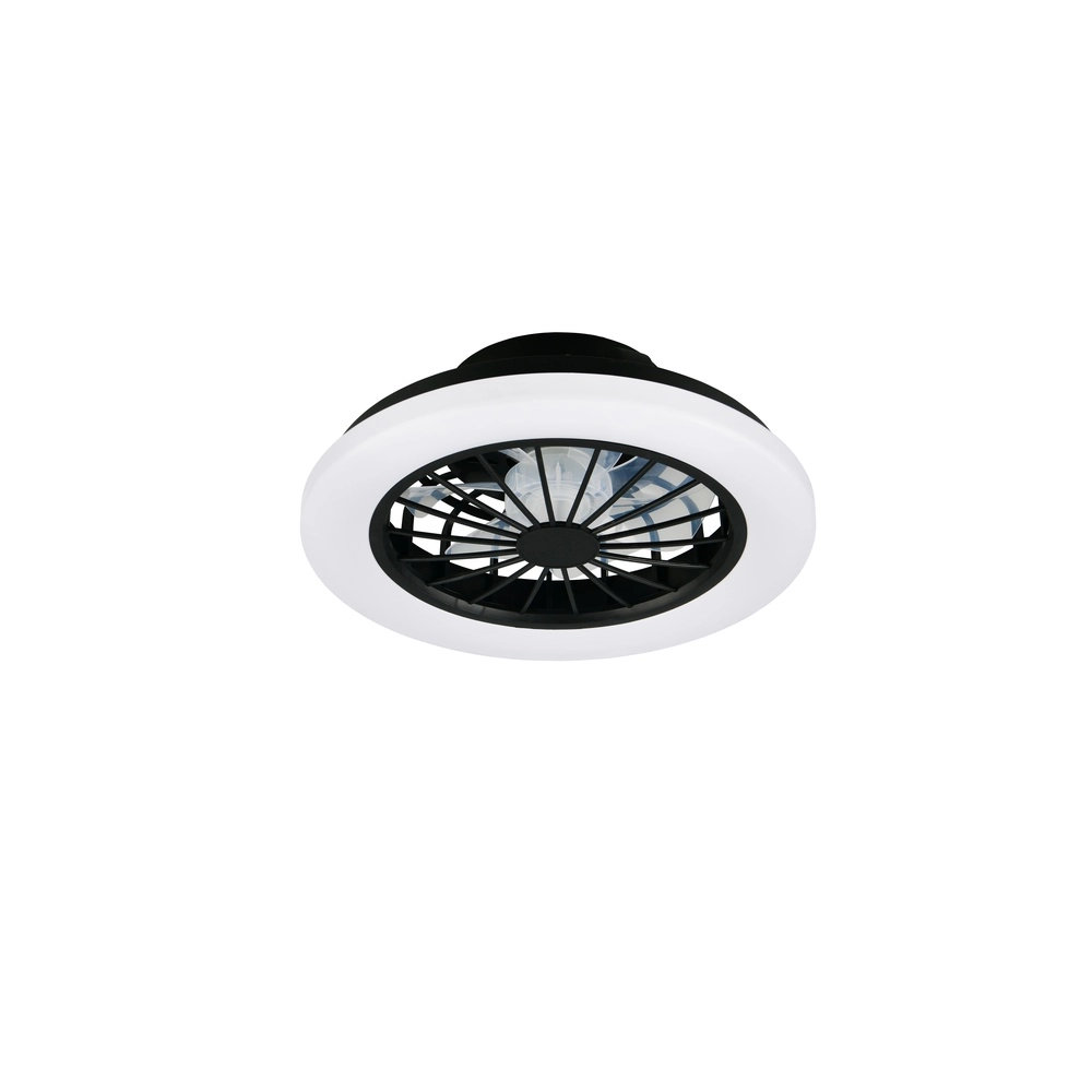 Plafondventilator Rotsund zwart Ø 38cm Trio 4017807693164