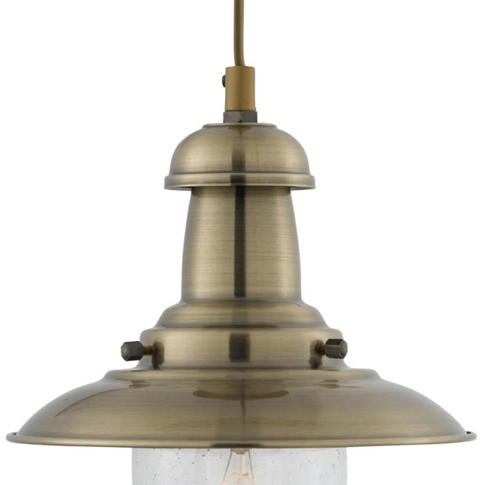 Ø 18cm hanglamp Fisherman Antiek brons Searchlight 5013874223999