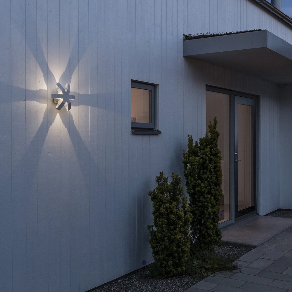Led buitenlamp Pescara Star 25cm wit KonstSmide 7318307977257