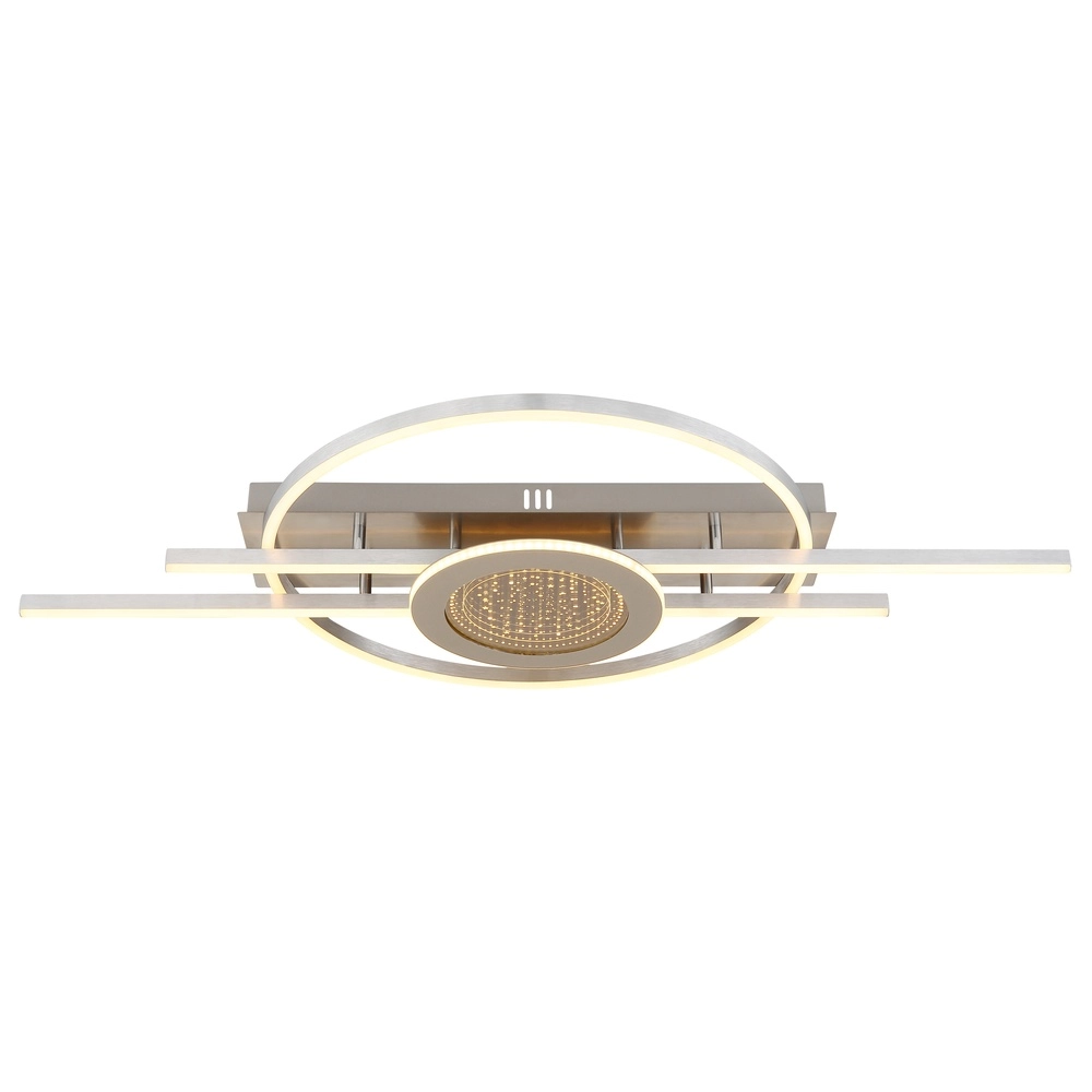 Design plafondlamp Donte zand bruin Globo 9007371592739