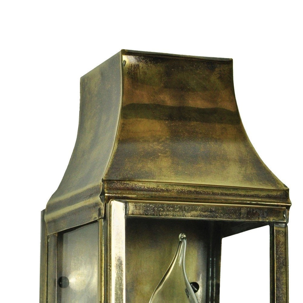 Landelijke muurlamp Strathmore 31cm - antiek koper (ANT) Limehouse