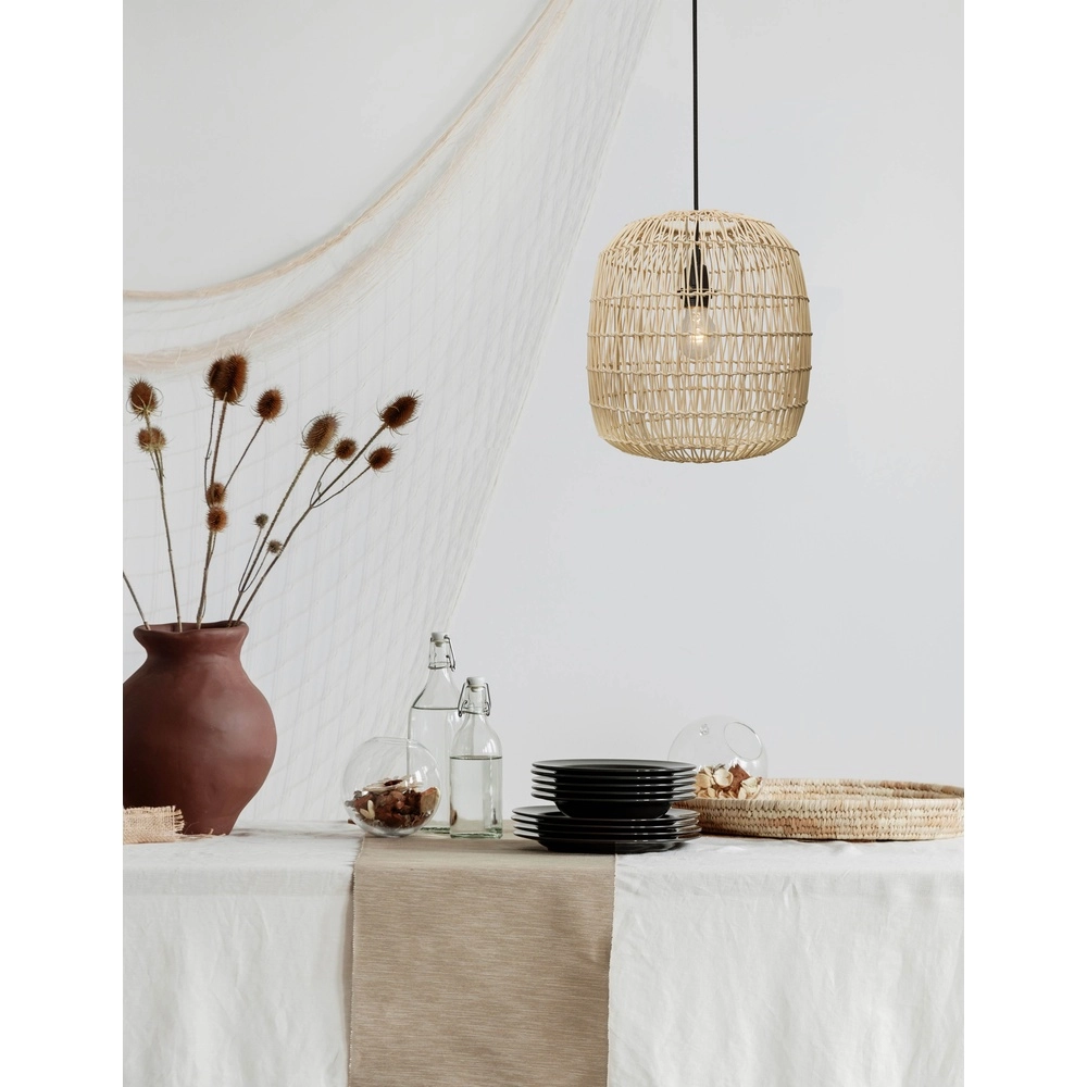 Rotan hanglamp Melody Ø 30,5cm