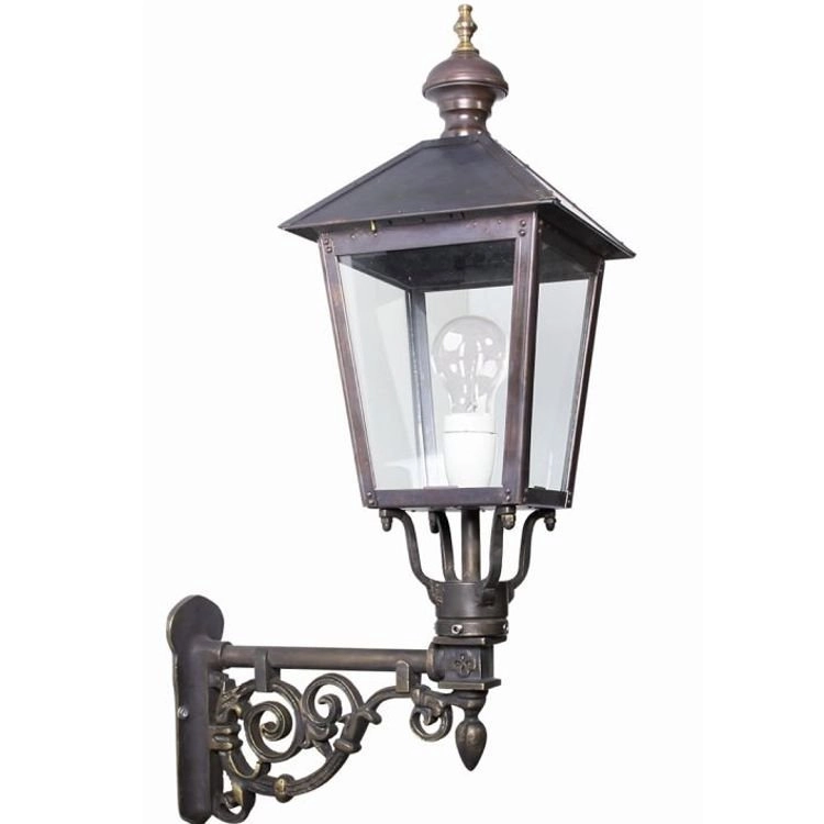Nostalgische buitenlamp Brandenburg brons