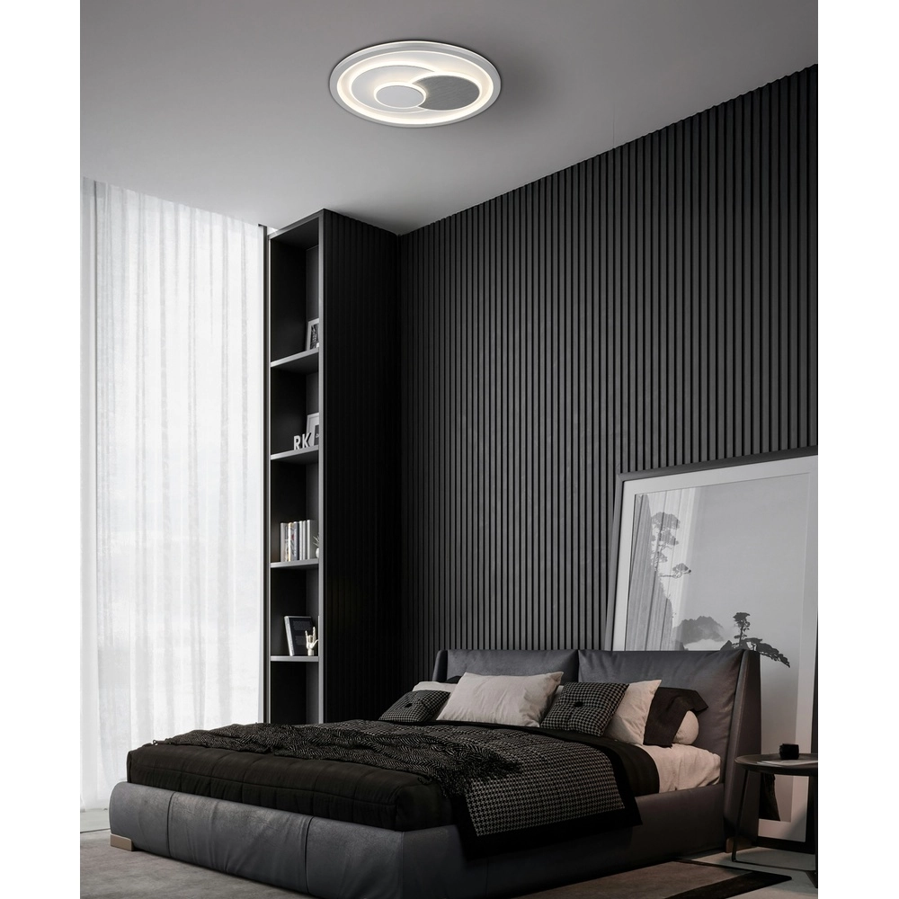 Plafondlamp Ruiz I wit Ø 48cm Globo 9007371533800