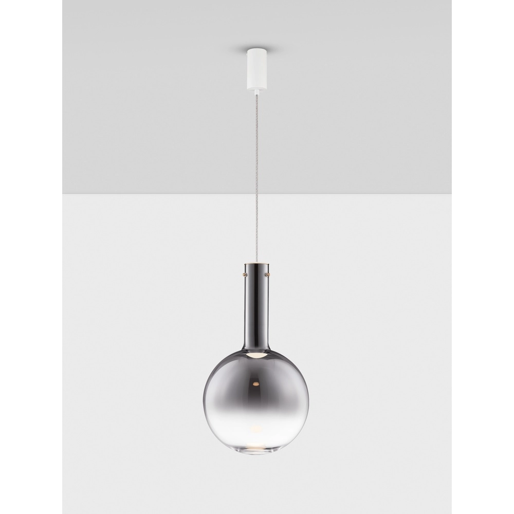 Hanglamp Nostos smoke glas Ø 30cm