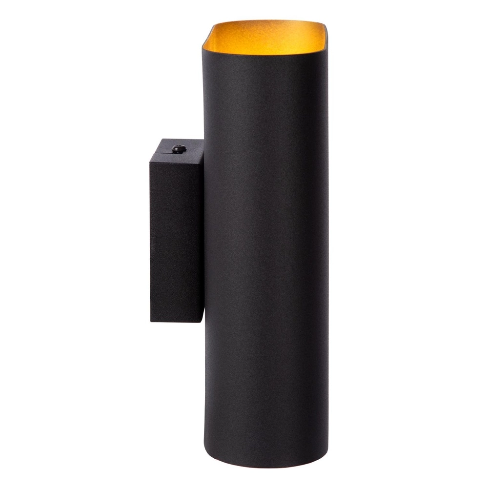 Design wandspot Ovalis zwart Lucide 5411212126894