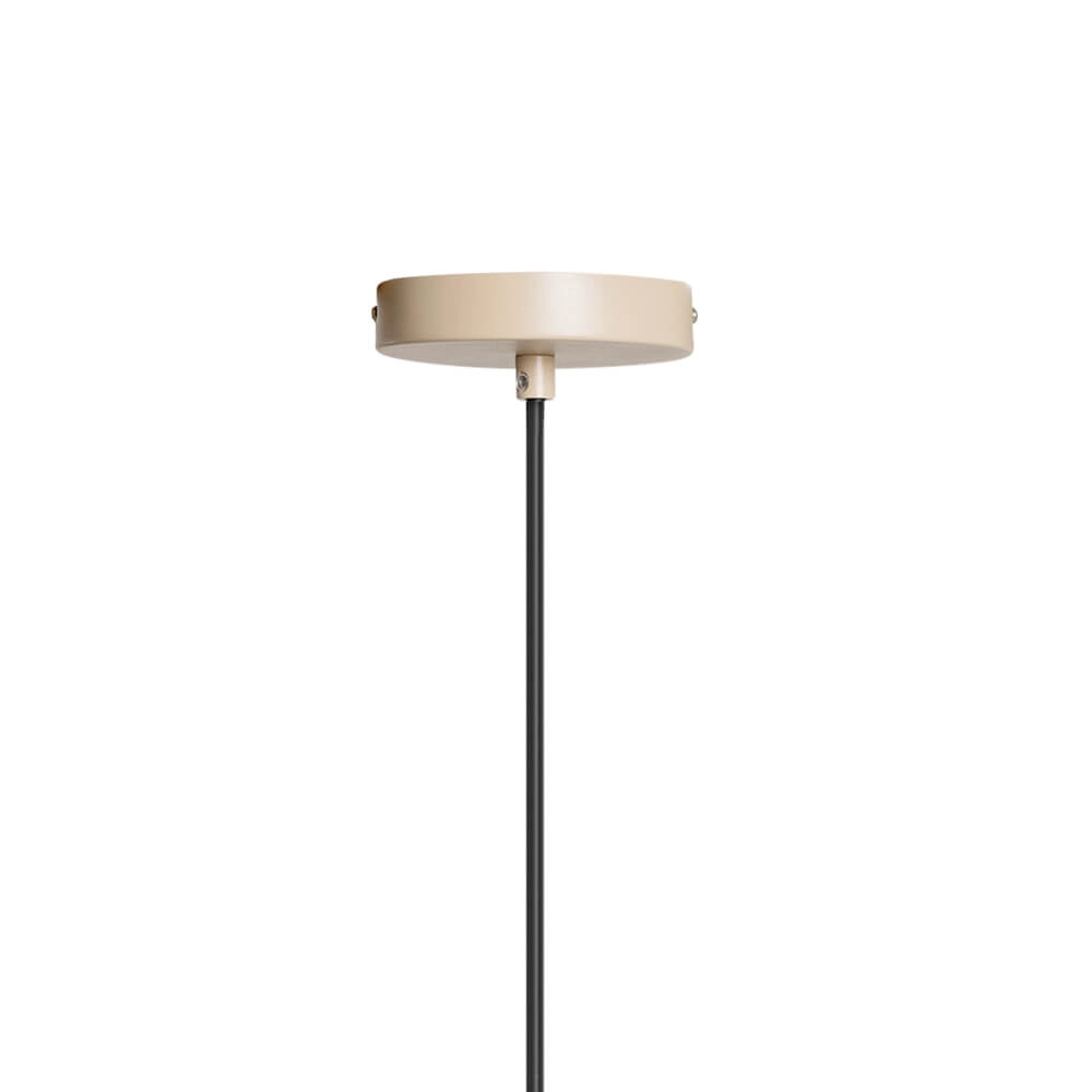 Zandkleurige hanglamp Wire Sand Ø 40cm ETH 8720195307112