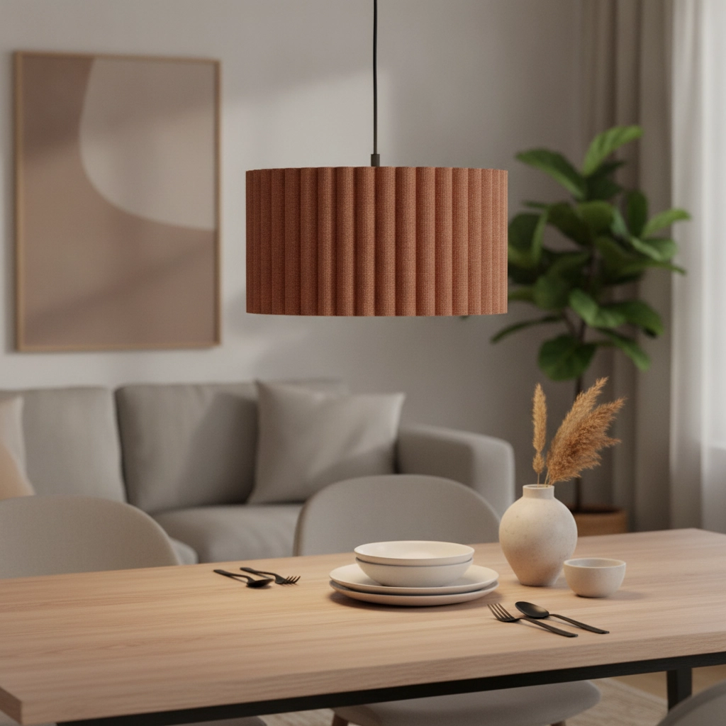 Hanglamp Nos koffie bruin