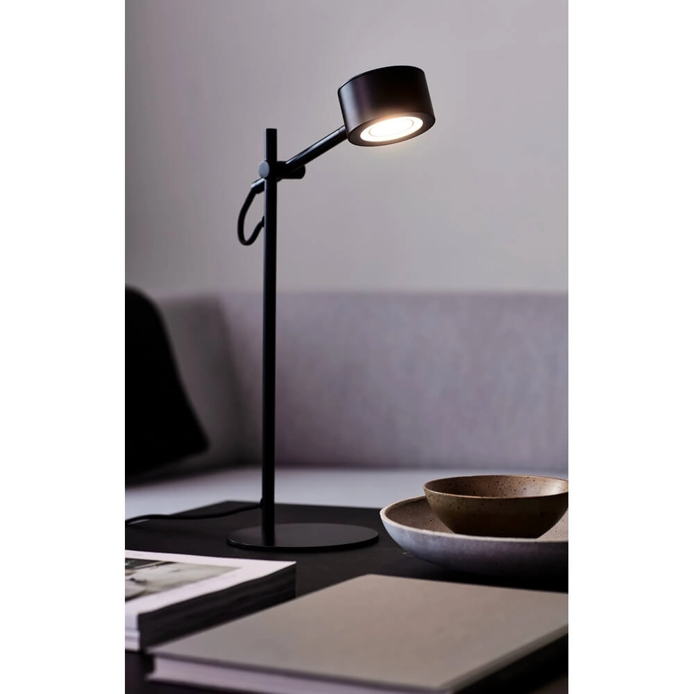 Design tafellamp Clyde zwart Nordlux 5704924001185