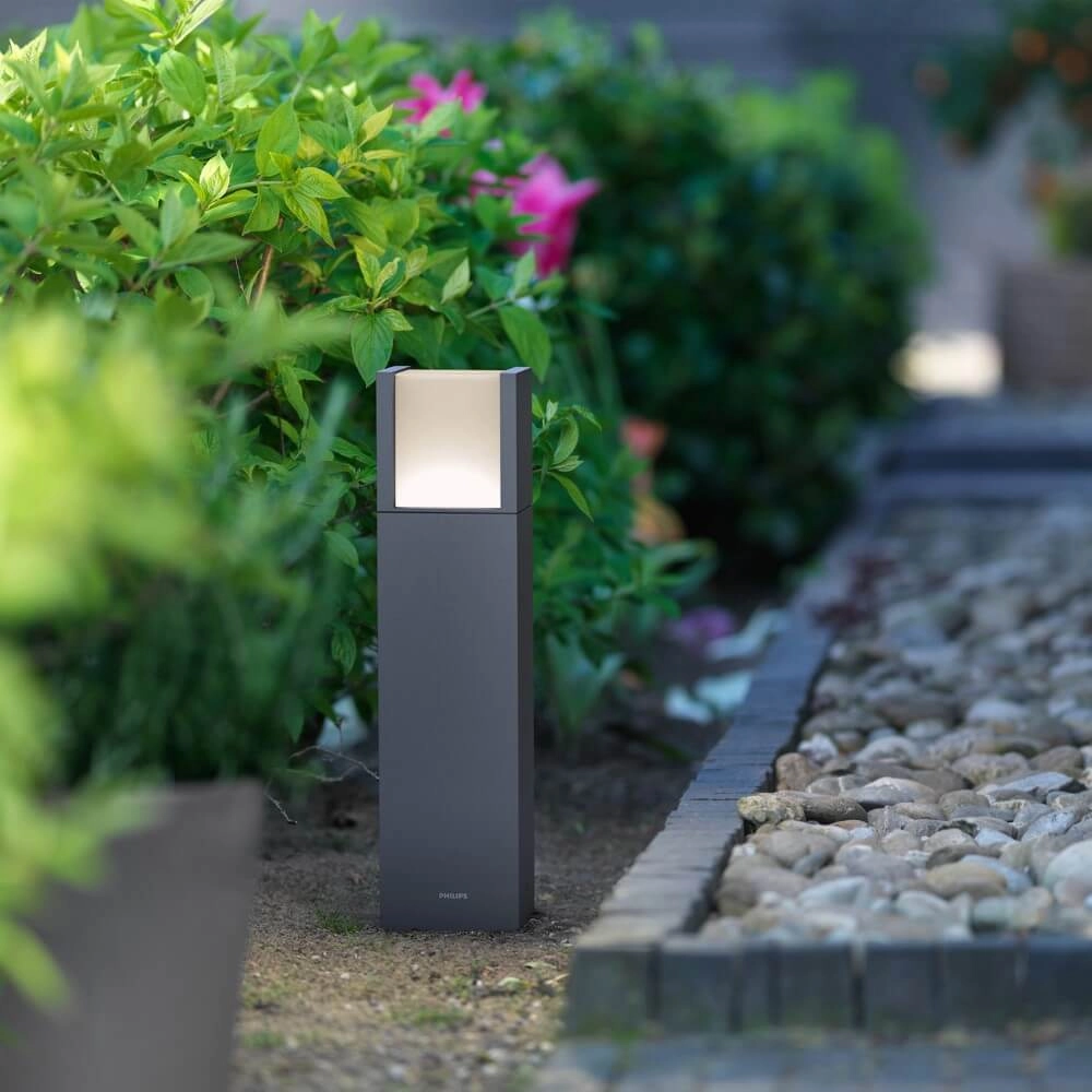 Lantaarn Arbour 40cm - antraciet Philips 8719514490246