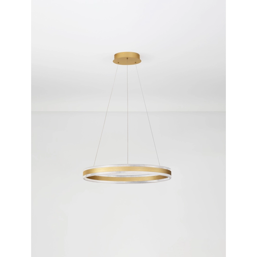 Design hanglamp Alaro goud enkel Lyora 5212017459602