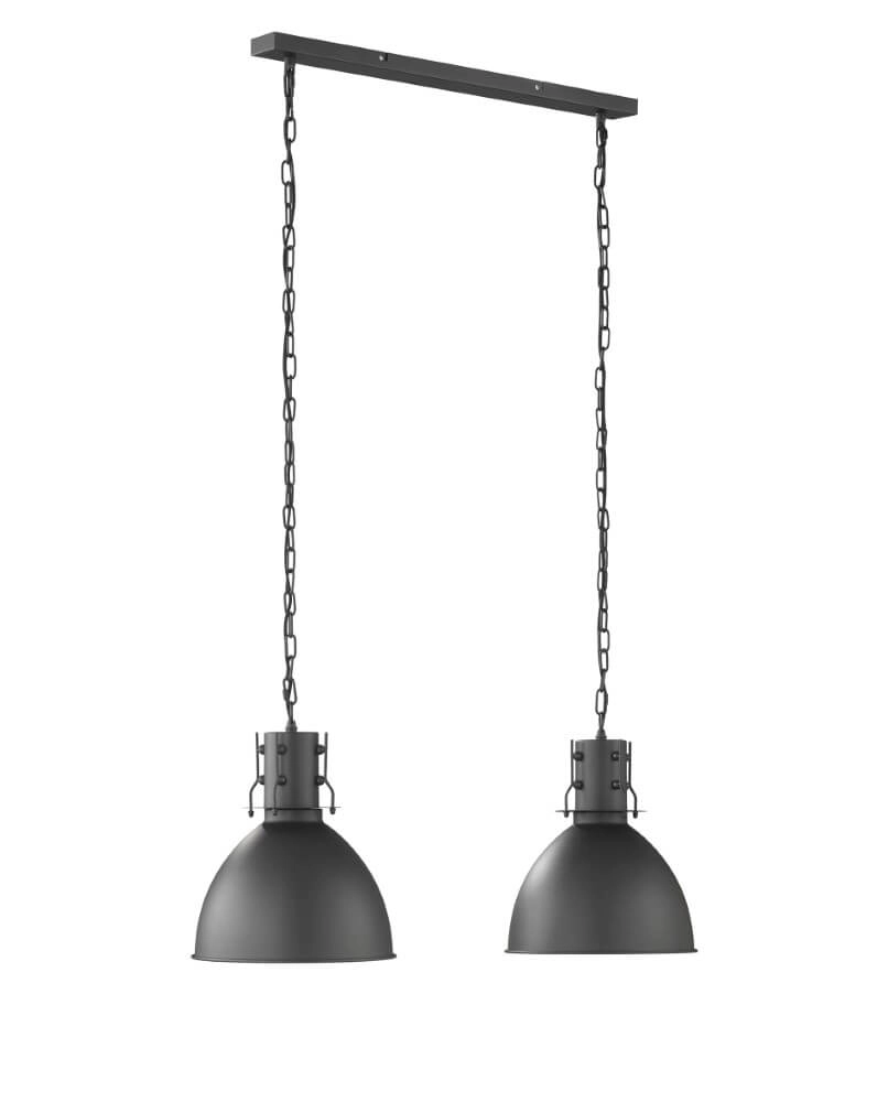 2-lichts hanglamp London industrieel