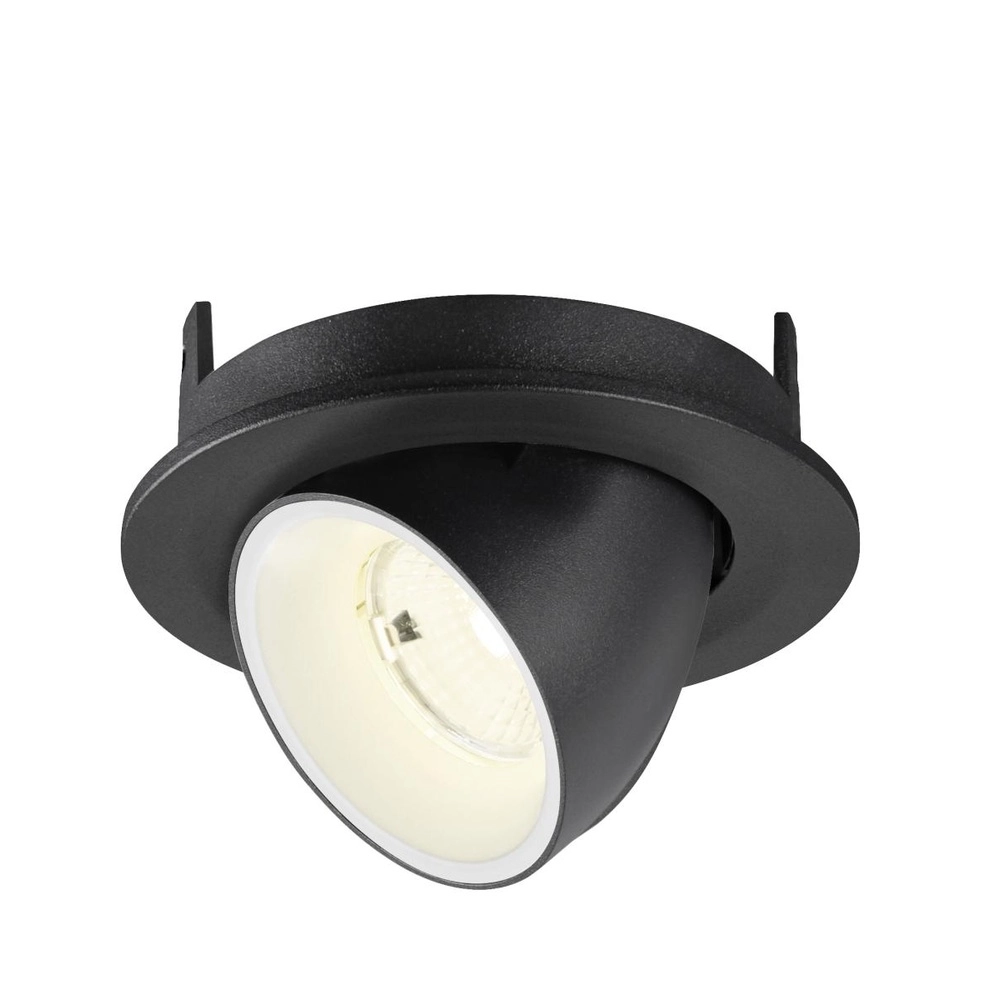 Inbouwspot Numinos Gimble S zwart/wit 4000K - 55gr SLV 4024163313322