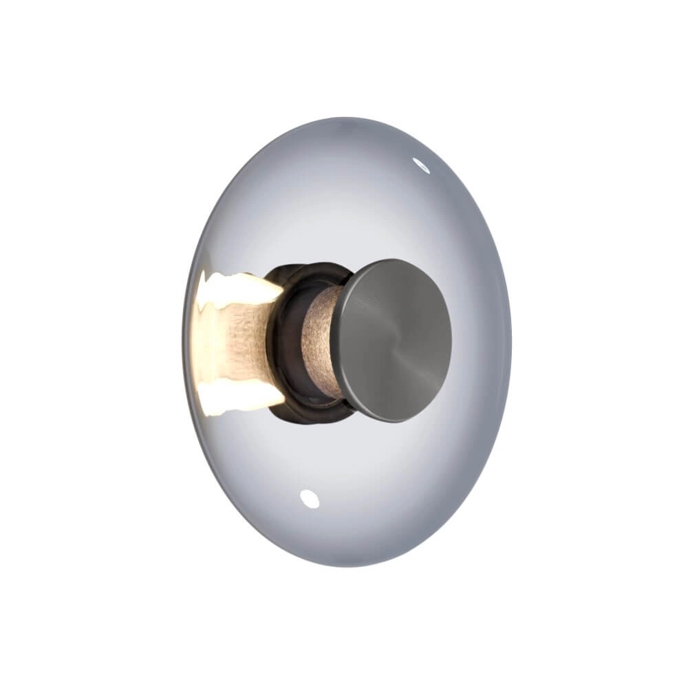 Design wandlamp Pure Vitrum grijs