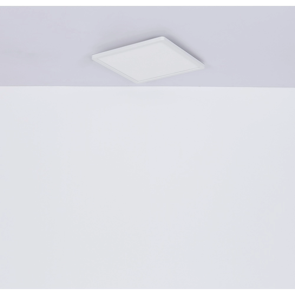 Plafonniere Sapana vierkant 29,4cm wit Globo 9007371402403
