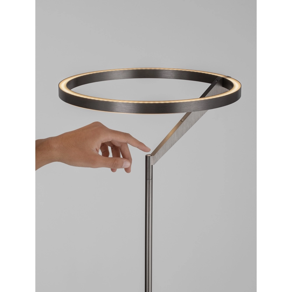 Vloerlamp Tilia nikkel Lyora 5212017462008