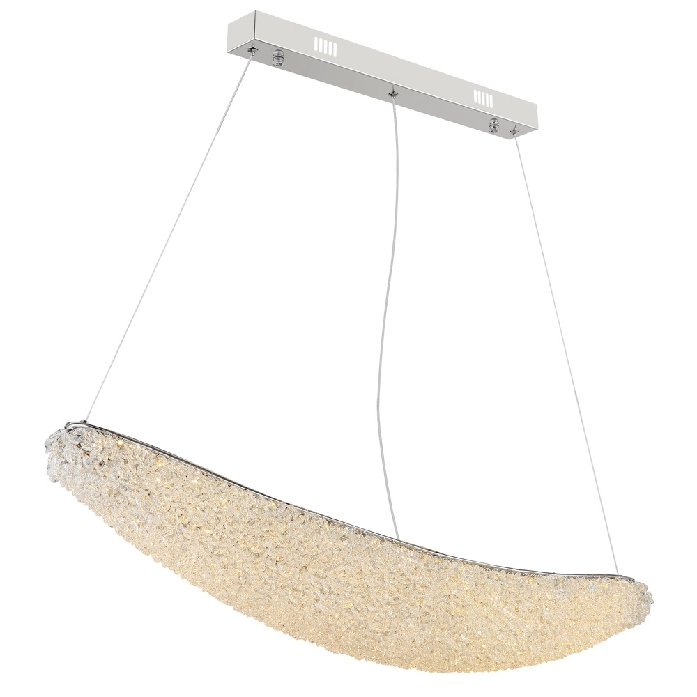Hanglamp Kristalla chroom Globo 9007371566785
