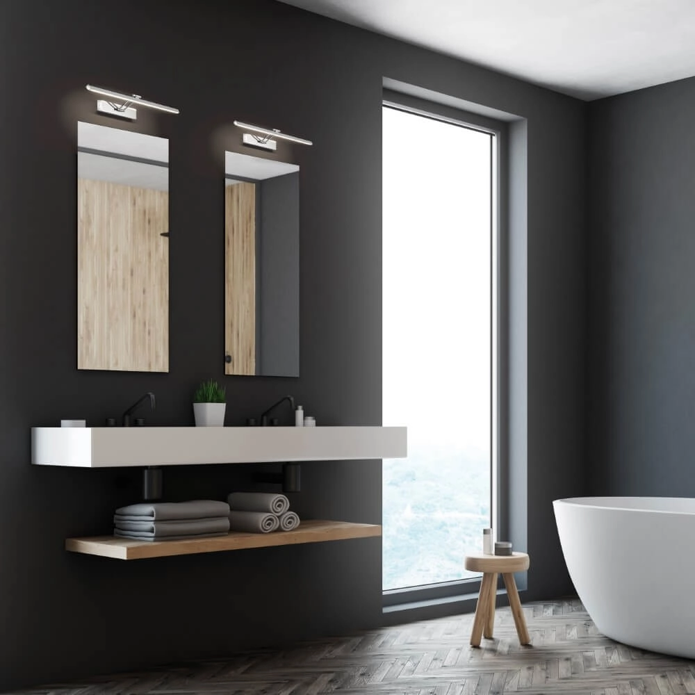 Badkamer wandlamp Baabe verstelbaar Fischer & Honsel 4001133301275