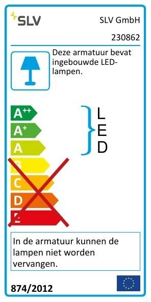 Led buitenlamp Iperi WL downlight SLV 4024163126885