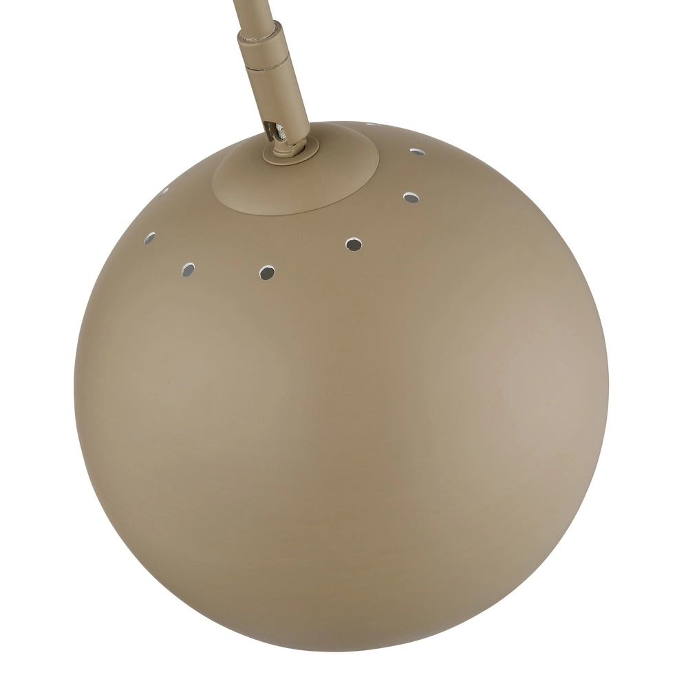 Moderne vloerlamp Benno zand bruin Globo 9007371507566